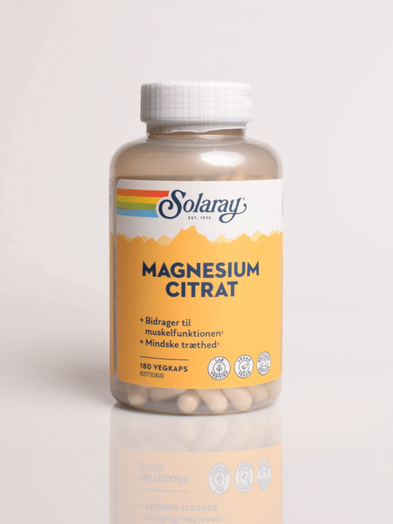 Magnesiumcitrat Solaray (180 Kapseln)