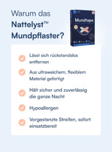 Nattelyst™ Mundpflaster
