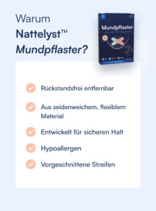Nattelyst™ Mundpflaster