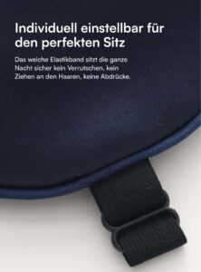 Seiden-Schlafmaske (100% Maulbeer-Seide)