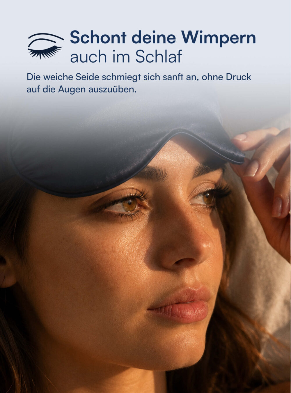 Vincent Schlafmaske (100% Maulbeer-Seide)