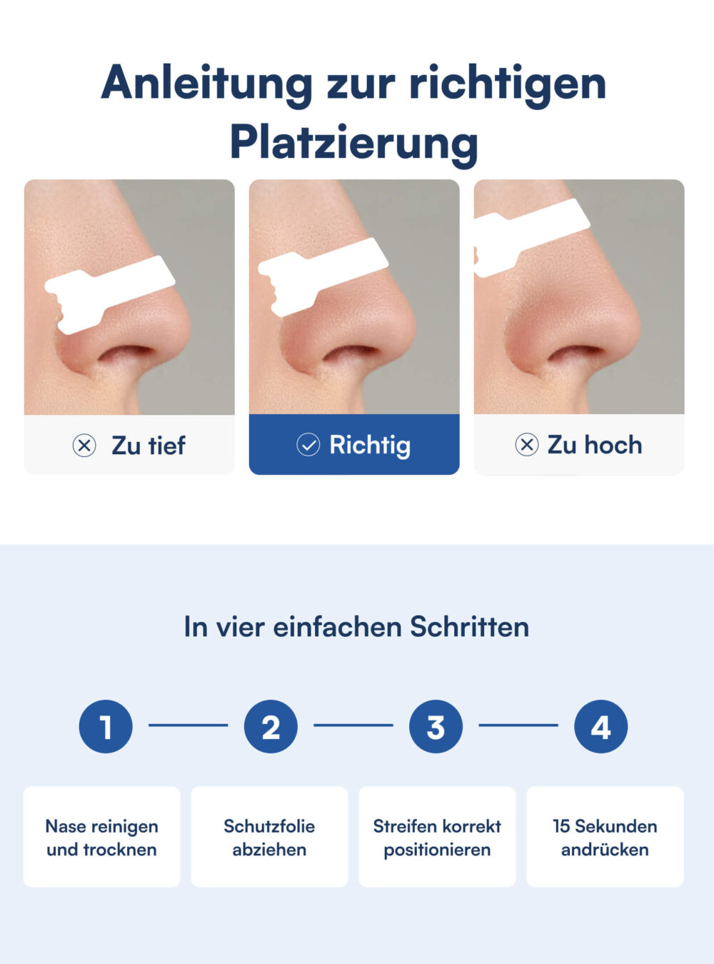 Nattelyst™ Nasenpflaster
