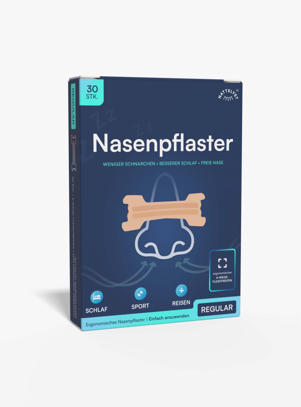 Nattelyst™ Nasenpflaster