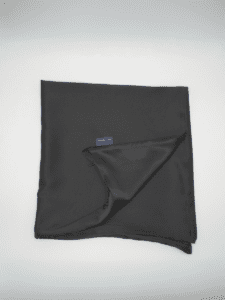 Kissenbezug aus 100 % Maulbeerseide (OEKO-TEX), Schwarz