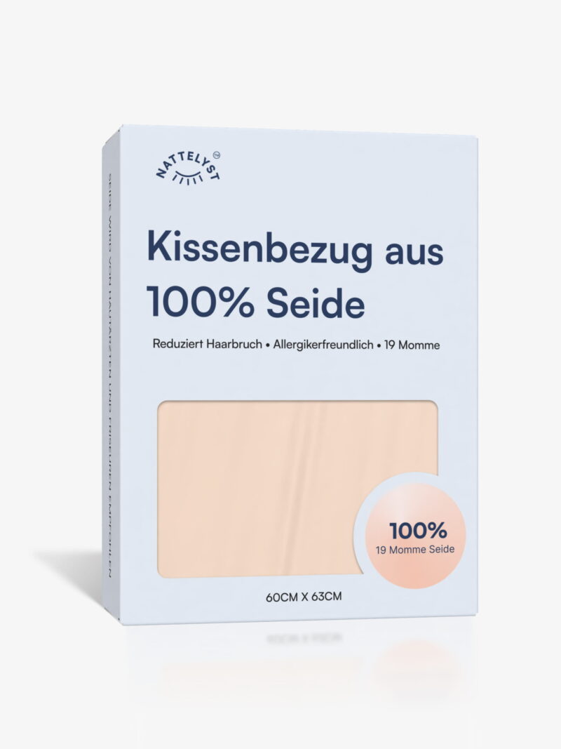 100% Maulbeer-Seide Kissenbezug (OEKO-TEX) Beige