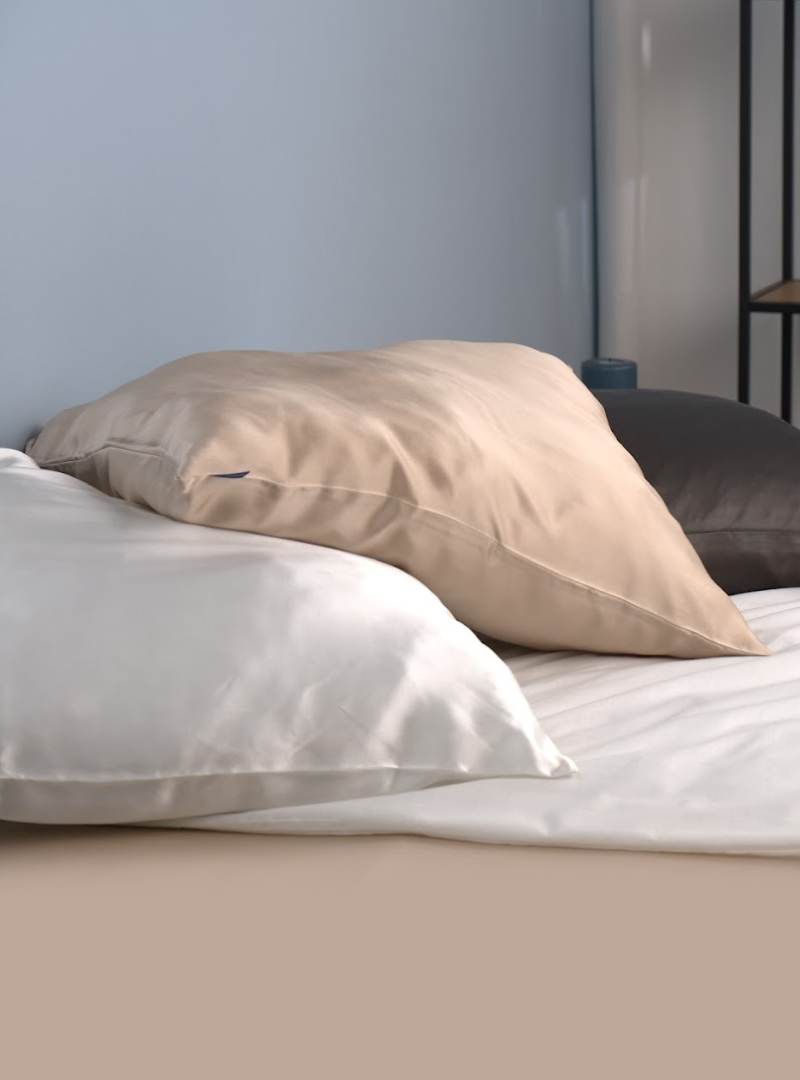 100% Maulbeer-Seide Kissenbezug (OEKO-TEX) Beige