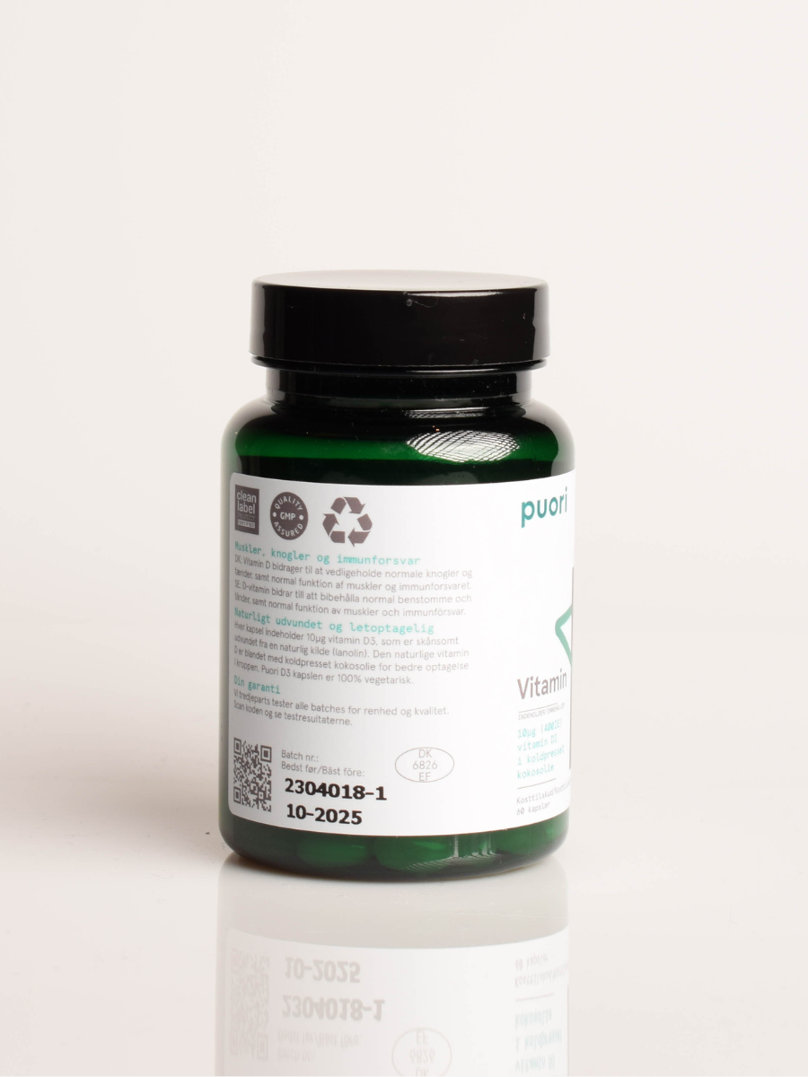Vitamin D3 10mcg in Kokosöl
