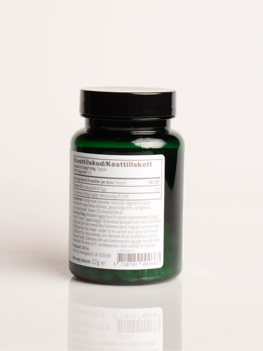 Vitamin D3 10mcg in Kokosöl