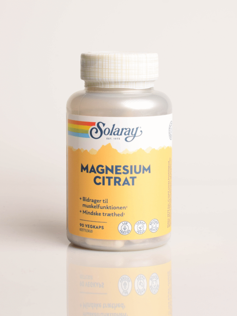 Magnesiumcitrat Solaray (90 Kapseln)