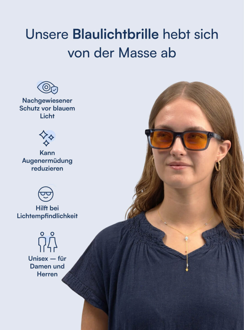 Eclipse Blaulichtfilter Brille