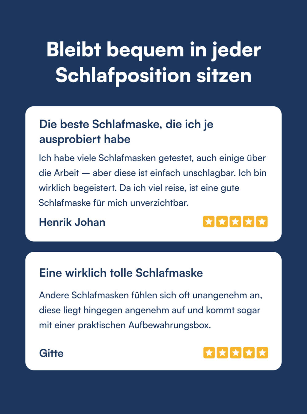 Premiere Schlafmaske 3.0