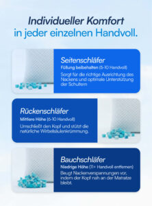 Dreamy Pillow (Bambus & Memory Foam)