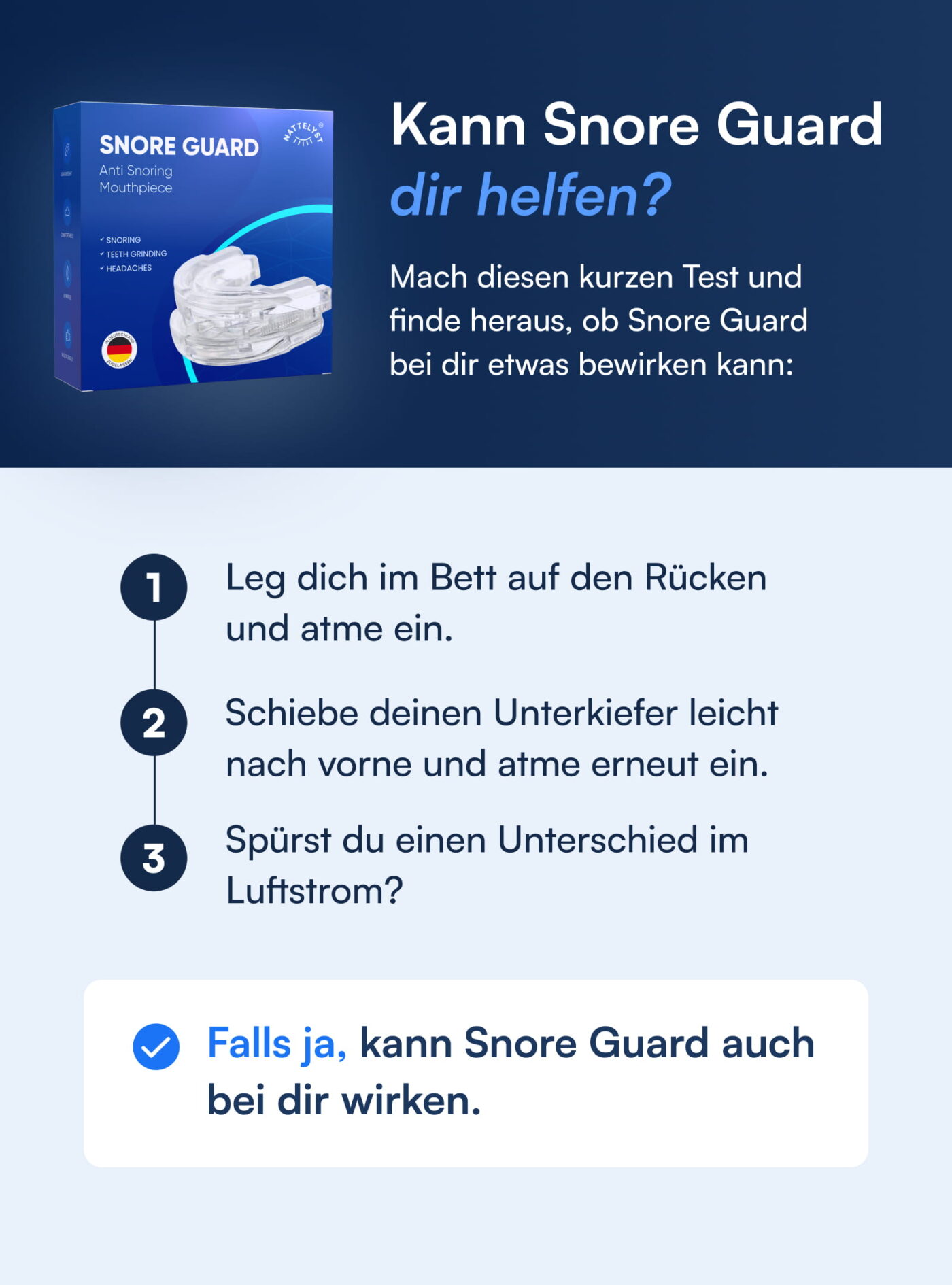 Anti-Schnarch-Paket