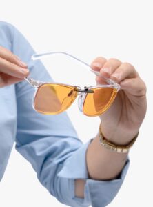 Clip On® - Blaulicht-Brille (98%)