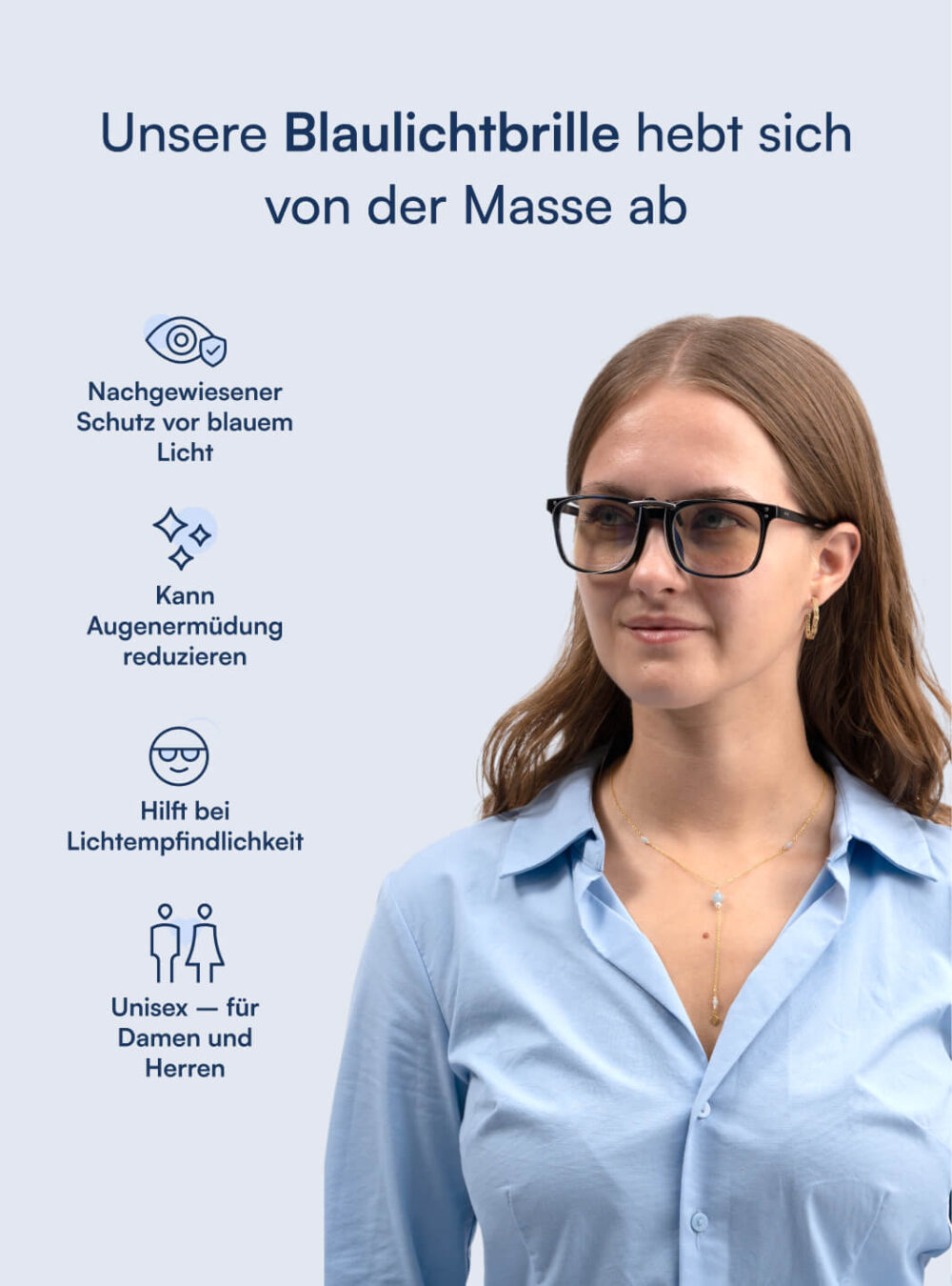Clip On® Blue-Light-Brille (30%)