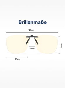 Clip On® Blue-Light-Brille (30%)