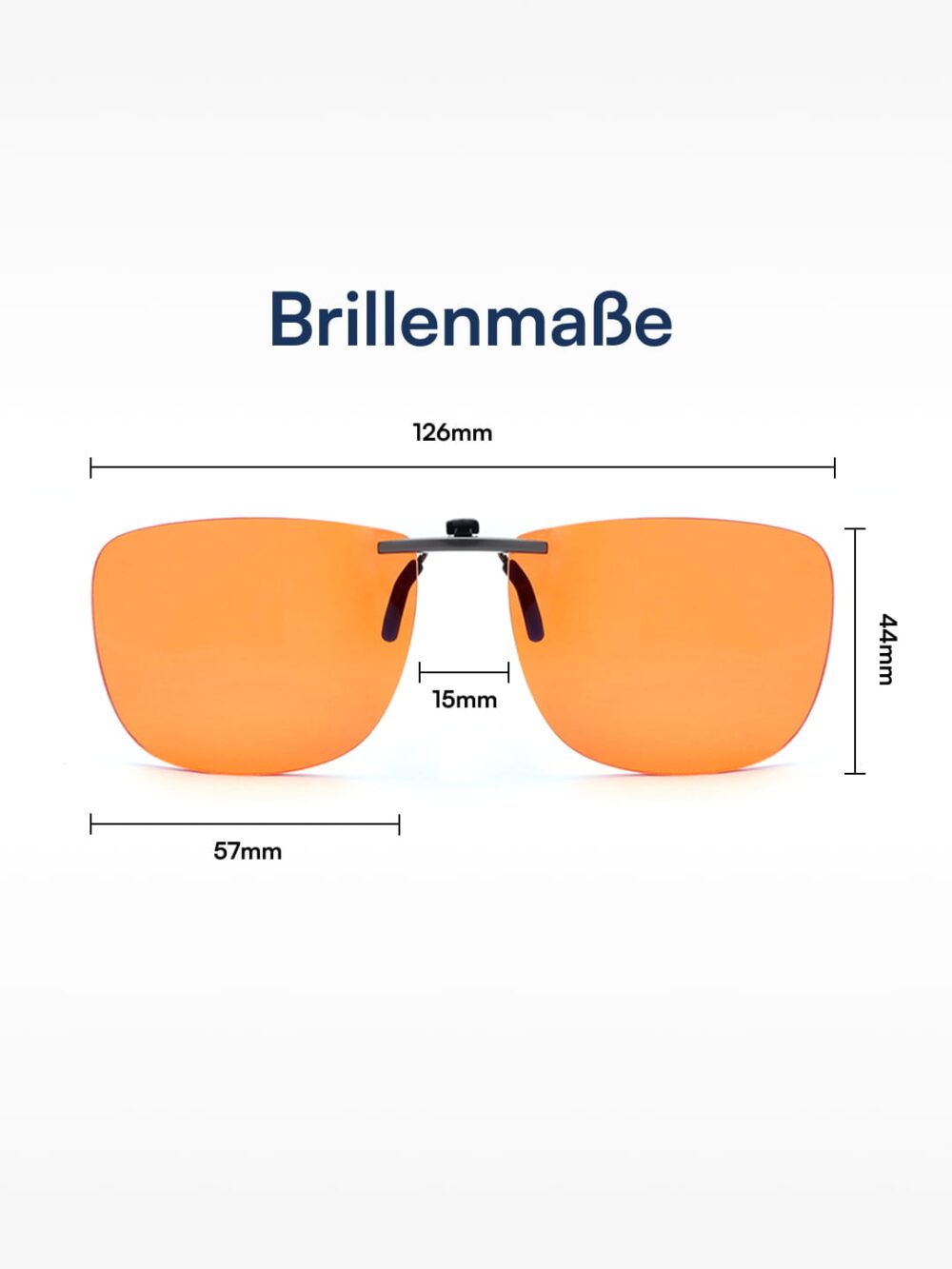 Clip On® Blue-Light-Brille (98%)