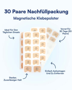 Refill - Magnetische Nasenstrips