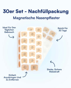 Refill - Magnetische Nasenpflaster