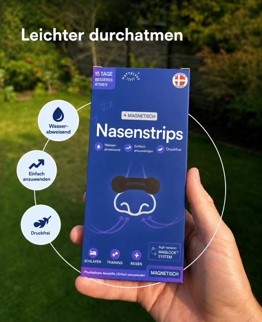 Magnetische Nasenpflaster (Bessere Atmung) Nattelyst™