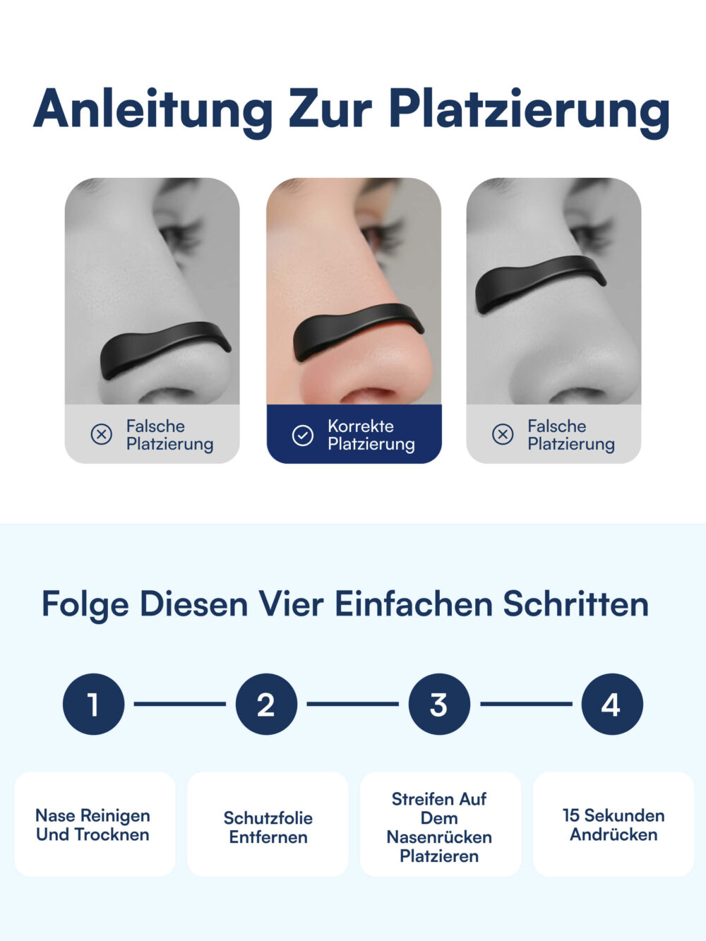 Magnetische Nasenpflaster (Bessere Atmung) Nattelyst™