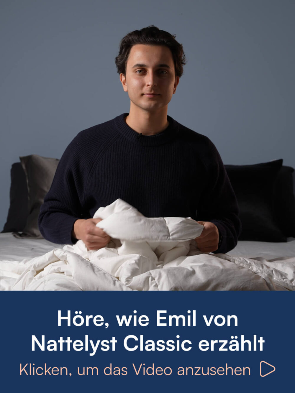 Nattelyst™ Ganzjahres-Bettdecke (Bio-Baumwolle)