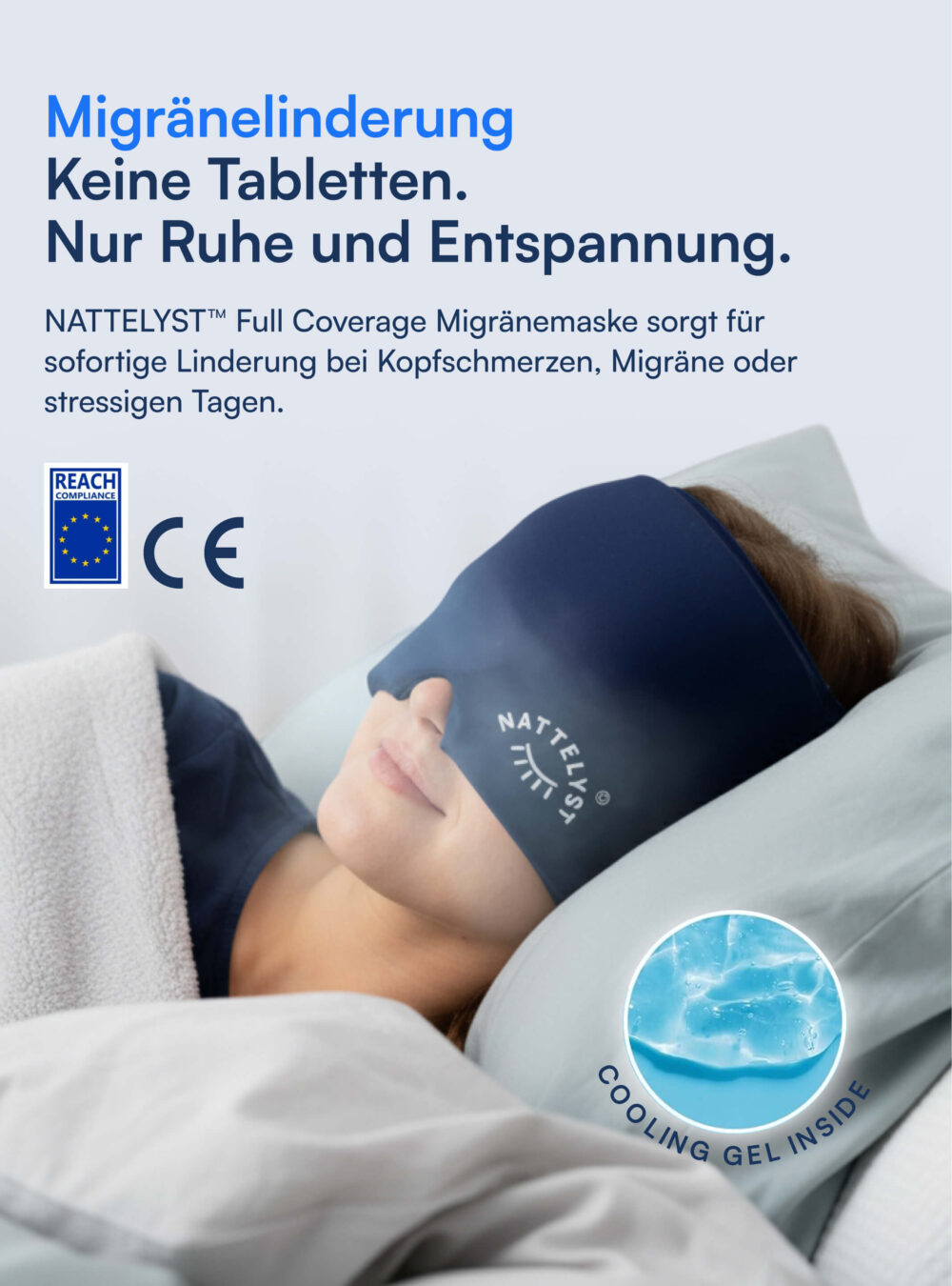 Migräne-Maske (Full Coverage)