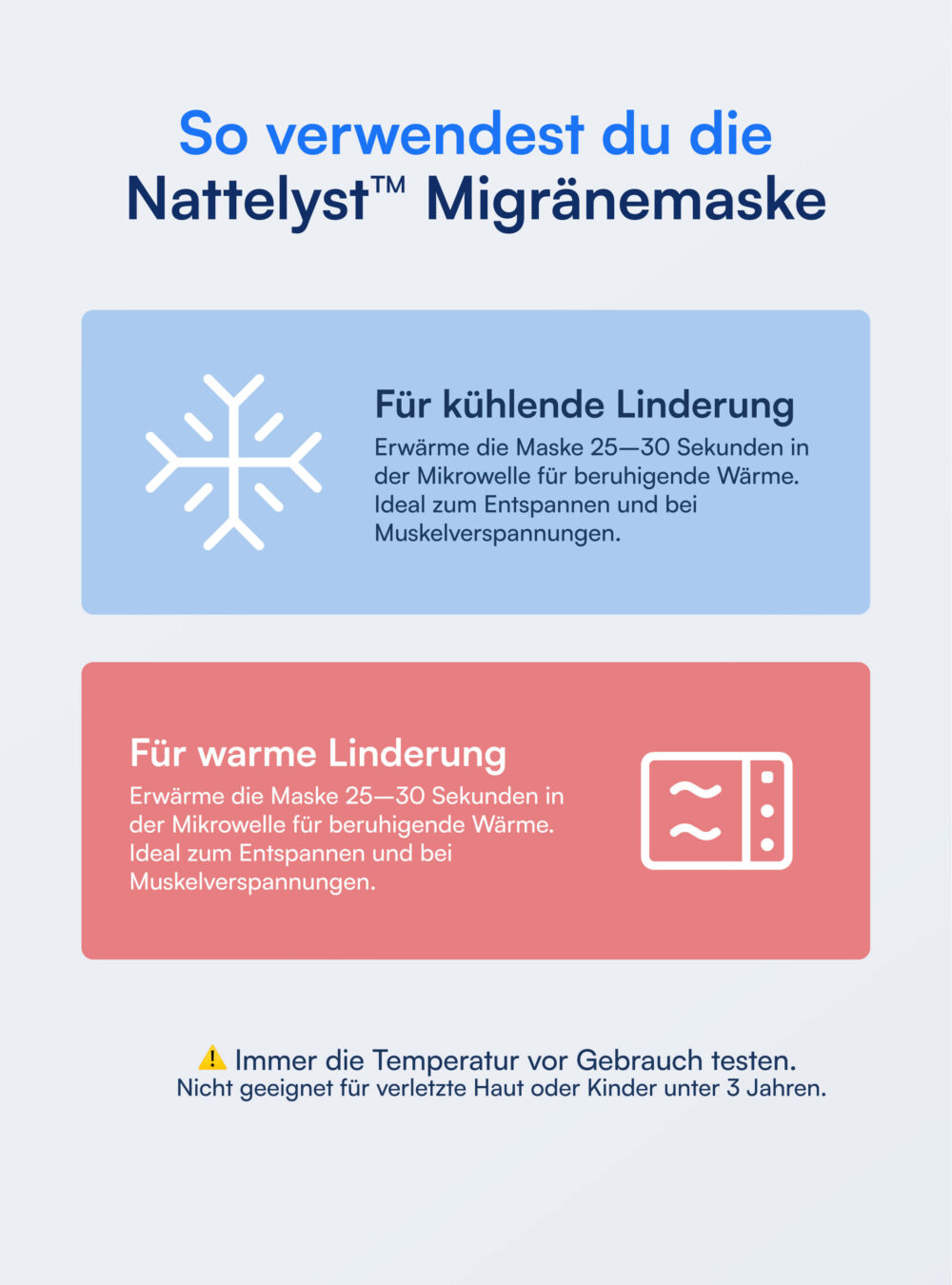 Migräne-Maske (Full Coverage)