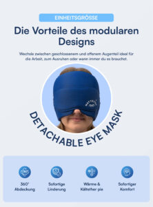 Nattelyst™ Migräne-Maske