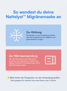 Nattelyst™ Migräne-Maske