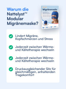Nattelyst™ Migräne-Maske