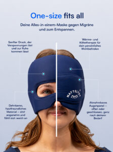 Nattelyst™ Migräne-Maske