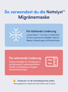 Nattelyst™ Migräne-Maske
