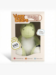 Benny (Grüner Drache Gewichts-Kuscheltier) Vugg Bears™