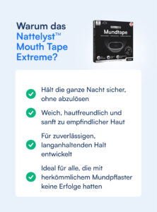 Nattelyst™ Mundpflaster Extreme