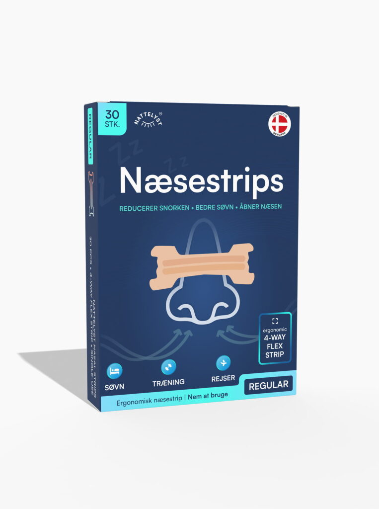 Blaue Packung Nasenstrips mit 30 St&uuml;ck &ndash; &ouml;ffnet die Nase, reduziert Schnarchen und verbessert den Schlaf
