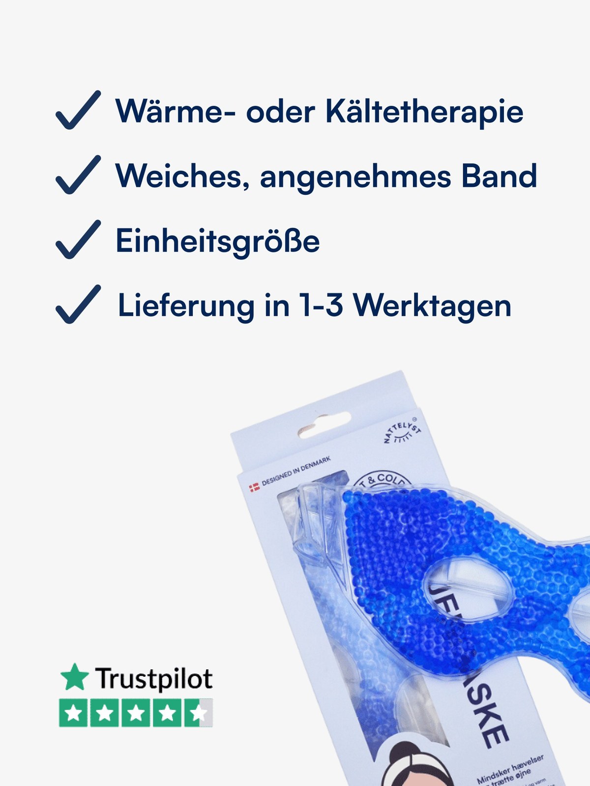 Augenmaske (Kalt & Warm)