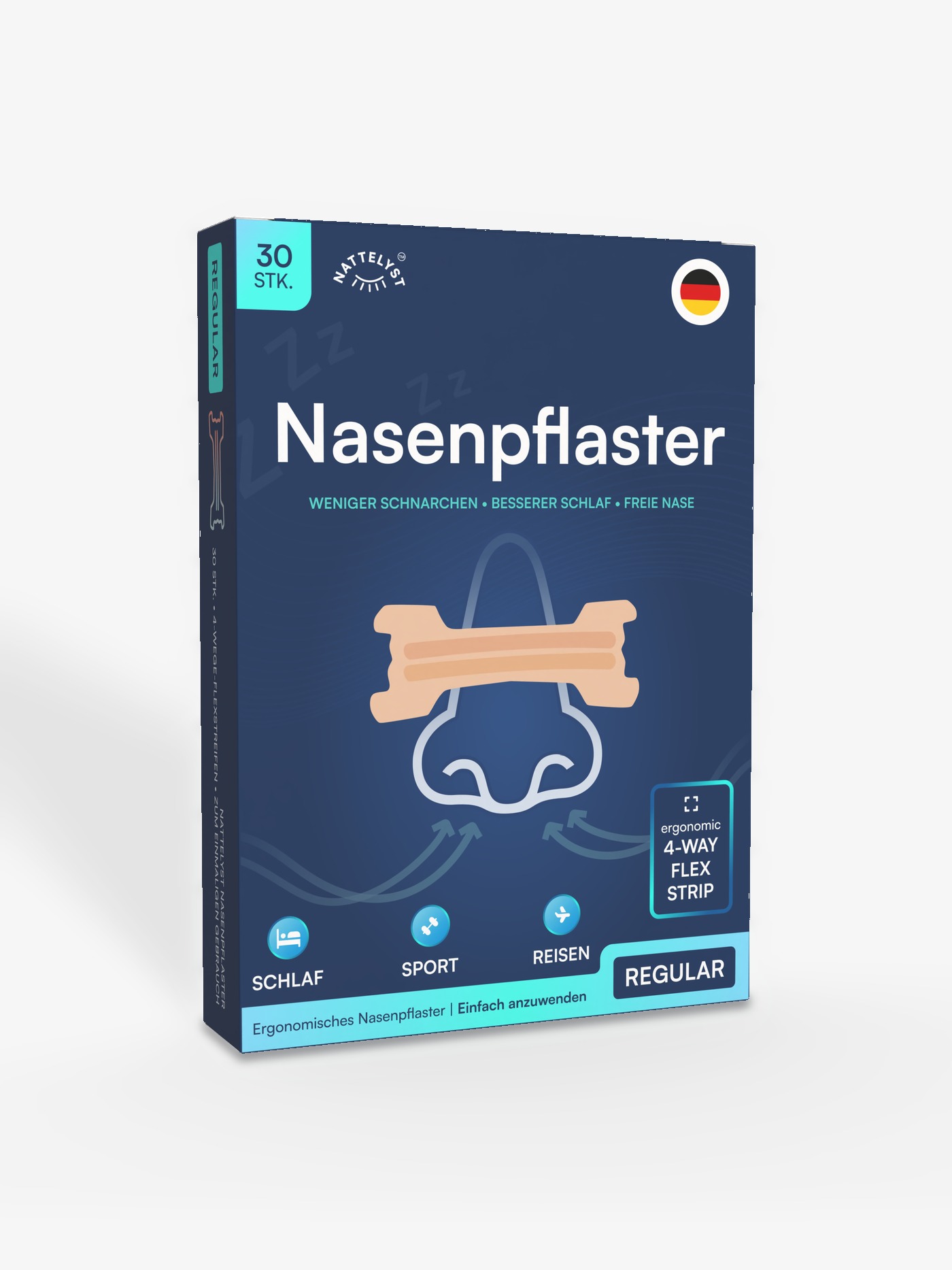 Nasenpflaster (Nattelyst™)